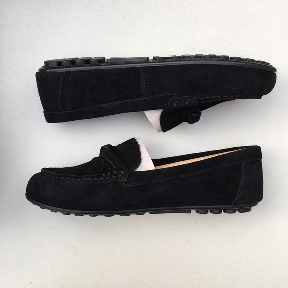 NIB Vionic Montara Suede Loafer Moccasin Flat 8.5 Wide Width - Picture 4 of 9